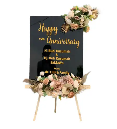 Papan Bunga Akrilik Hulu Gurung